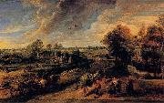 Peter Paul Rubens Return from the Fields oil painting